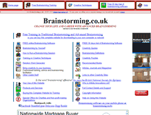 Tablet Screenshot of brainstorming.co.uk